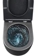 Унітаз підвісний Mixxus Premium BEVEL-0301-T3 BLACK 515х355х365mm, система змиву TORNADO 3.0 (MP659 (MP6595) - изображение 2