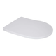 Сидіння-кришка для унітазу MIXXUS SEAT COVER BEVEL-2006 460х360х40mm дюропластове швидкознімне з мікроліфтом (MI6733) - изображение 1