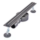 Душовий трап з нерж. сталі SUS304 Mixxus Drain-05-50-Slim Black (30x500мм) (Чорний) (MI6168) - изображение 4