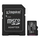 Картка пам'яті MicroSDXC 256 GB UHS-I Class 10 Kingston Canvas Select Plus R150MB/s (SDCS3/256GBSP) ( 13737 ) - изображение 1