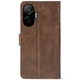 Чохол-книжка Crazy Horse Clasic для Poco F7 Brown (Front) (67365) - изображение 3