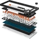 Клавіатура бездротова GamePro Asgard Valhalla MK160B Pro Black ( 17115 ) - изображение 2