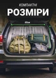 Туристический набор для кемпинга раскладной стол для пикника усиленный 4 стула в комплекте Серый - изображение 2