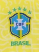 Форма футбольная детская Vini Jr. (Винисиус Жуниор) 7 Brazilian (Сборная Бразилии), сезон 24/25, 22 размер, рост 125-130 см, желто-синяя с зеленым - изображение 6