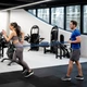 Резинка для фитнеса Gymtek 12-28кг синяя - изображение 7