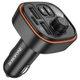 ФМ модулятор Borofone BC59 Heroic car BT FM transmitter black - изображение 1