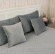 Покривало Руно VeLour 220х240 "Dark Grey ромб" 330.55_Dark Grey ромб - зображення 3