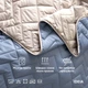 Покривало Ideia 240х260 IZZI джинс 8-34587*003 - изображение 3