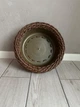 Клумба для цветов из ротанга, кашпо для растений, вазон для суккулентов в цвете темное дерево из искусственного ротанга, 13х38 см, 6 л - изображение 3
