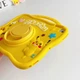 Чехол детский Silikon Power с подставкой и ремешком Apple iPad 8 (2020) 10.2 дюймов, Pikachu Yellow - изображение 7