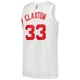 Баскетбольная майка джерси мужская Brooklyn Nets Nic Claxton 33 Nike белая размер L оригинал (22257) - изображение 2