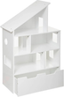 Regał Atmosphera for kids Dom z 5 półkami i skrzynią 64.5 x 30 x 103.5 cm (3560237549125) - obraz 2
