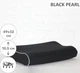 Подушка ортопедическая MirSon №6092 Delicate satin Black Pearl Memory 49х32х10.5 см (2200003262469) - изображение 1