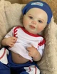 Реалистичная кукла Реборн Reborn 50см мальчик анатомический винил силикон младенец - изображение 2