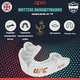 Капа боксерська OPRO Junior Bronze UFC Hologram White (art.002264002) - зображення 7