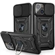 Чехол Epik Camshield Serge Ring ударопрочный для Apple iPhone 13 (6.1") Черный - изображение 1