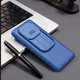 Карбонова накладка Nillkin CamShield Pro на Xiaomi Redmi Note 14 Pro+ 5G Blue - зображення 6