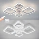 Управляемая светодиодная люстра-вентилятор ESLLSE FAN OVAL 38 Вт + 15 Вт 645x500x125 мм Белая - изображение 8