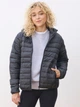 Куртка демисезонная короткая с капюшоном женская Sol's Stream Hooded Women 04445312 L Черная (3609371666241) - изображение 1