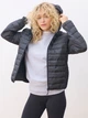 Куртка демисезонная короткая с капюшоном женская Sol's Stream Hooded Women 04445312 L Черная (3609371666241) - изображение 2