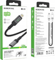 Кабель Borofone BU30 Lynk Smart USB Type-C – Lightning 1.2 м Black (KABAV1000) - зображення 5