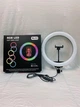 Кольцевая лампа RGB LED MJ33 Soft Ring Light с пультом - изображение 4