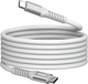 Кабель Verbatim 100 Вт, USB-C–USB-C, 120 см Сірий (31854) - зображення 1