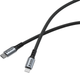 Kabel Verbatim USB-C– Lightning, 120 cm Black (31844) - obraz 3