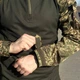 Чоловічий Убакс з кишенями для налокітників та липучками під шеврони / Легка Сорочка варан розмір 4XL - зображення 8