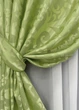 Комплект готовых штор VR-Textil Жаккард Вензель № 297ш Салатовый 150х270 см 2 шт (30-047) - изображение 5