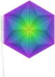 Lampa ścienna Monster Smart Prism LED 3D Start Kit Panels (MLB71034WW) - obraz 4