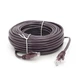 Патч-корд литой RITAR, UTP, RJ45, Cat.5e, 20m, фиолетовый, Cu (медь) PCR-CU/20Pe - изображение 1