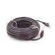 Патч-корд литой RITAR, UTP, RJ45, Cat.5e, 20m, фиолетовый, Cu (медь) PCR-CU/20Pe - изображение 2