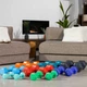 Гантели для фитнеса композитные Hop-Sport HS-C080DS 2х8кг голубой - изображение 4