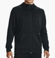Кофта мужская Under Armour Fleece Full Zip S/M Чорний 1373357-001 - изображение 1