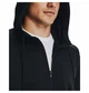 Кофта мужская Under Armour Fleece Full Zip S/M Чорний 1373357-001 - изображение 4