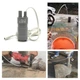 Насос для води занурювальний на 12V 1.2 А, 600 л/год. помпа + блок живлення 12V 2А білий - зображення 4