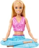 Кукла Барби Йога Двигайся как я Блондинка Barbie Made to Move Blonde Sports Top & Pants (HRH27) (HRH27) - изображение 2