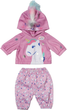 Zestaw ubrań dla lalki Baby Born Strój Jednorożca 43 cm 839409 (4001167839409) - obraz 1