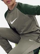 Подростковый спортивный костюм (свитшот + штаны) для мальчика Nike K Nsw Df Tracksuit Pk Crew HQ9317-320 XL 158-170 см Light Army/Fir/Light Army/White (198482208806) - изображение 5