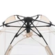 Детский каркасный манеж складной Bambi MR 1512 Ivory Beige палатка автоматическая детская каркасная 146×127×110 см с чехлом Бежевый - изображение 6