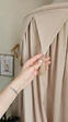 Шатер для детской комнаты Хлопковый с кистями светло-бежевый, высота 230 см, крепление в потолок в комплекте, 100% хлопок - изображение 8