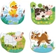 Пазл DoDo 4 в 1 Baby puzzle. День на ферме 13 элементов (4823115912473) - изображение 3