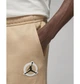 Брюки мужские Jordan Flc Pant 2XL Бежевий DV7596-277 - изображение 4