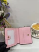 Гаманець Coach Snap Wallet In Signature Canvas рожевий бежевий натуральна шкіра + подарункове пакування - изображение 5