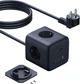 Мережевий фільтр Baseus EnerFill FA11 Cube Power Strip 3AC+1U+1C 67W 1.5m EU Cosmic Black (6932172687526) - зображення 4