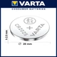 Батарейка Varta CR2025 Lithium 3V (блістер 1 шт) (41352) - зображення 2