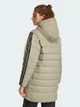 Пуховик зимний женский Adidas Essentials Climawarm 3-Stripes JM4087 XS Светлый хаки (4068811667511) - изображение 2