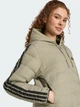 Пуховик зимний женский Adidas Essentials Climawarm 3-Stripes JM4087 XS Светлый хаки (4068811667511) - изображение 5