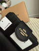 Кошелек coach medium corner zip wallet натуральная кожа + подарочная упаковка - изображение 4